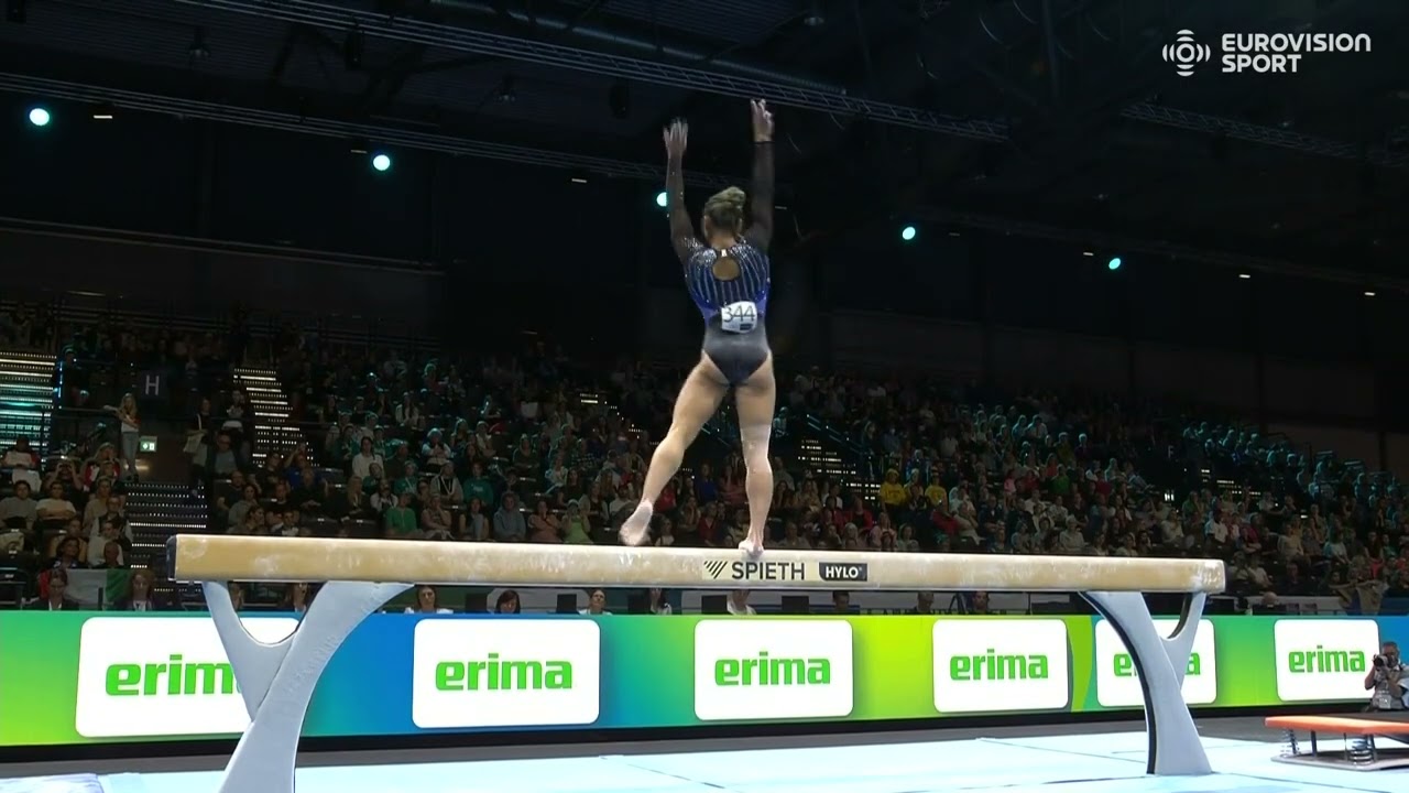 Alia Neve Leat. 2025 European Championships. Qual/TF. BB