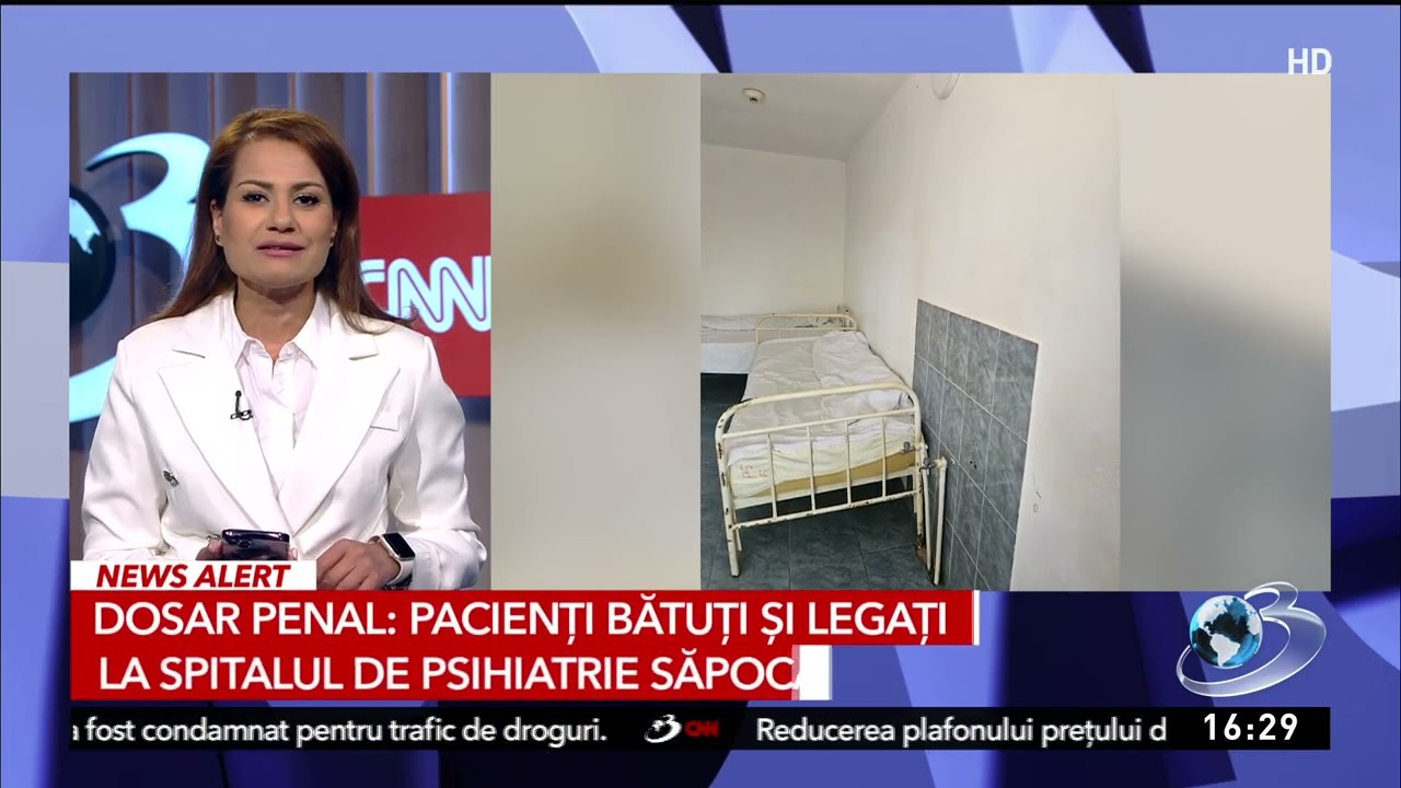 Dosar penal la Spitalul de Psihiatrie Săpoca. Pacienţii erau bătuţi şi legaţi