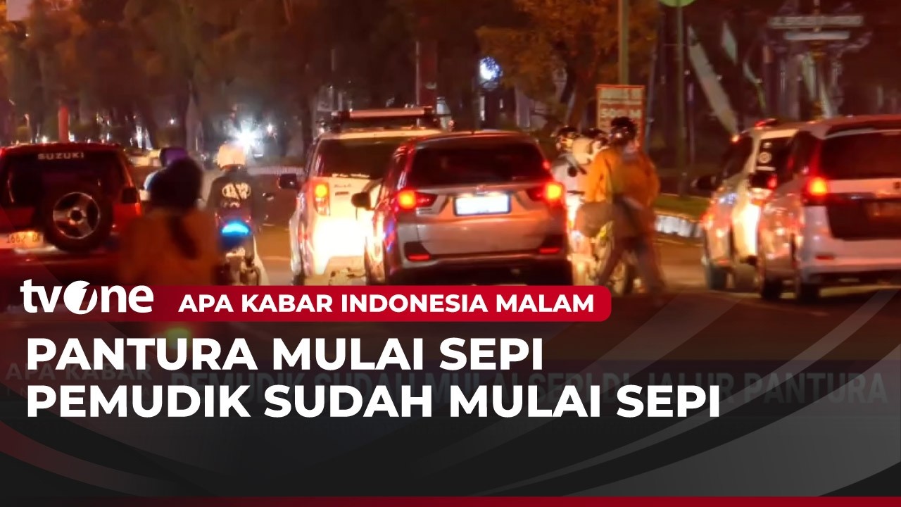 Kabar Mudik 2026, Pemudik Sudah Mulai Sepi di Jalur Pantura | AKIM tvOne