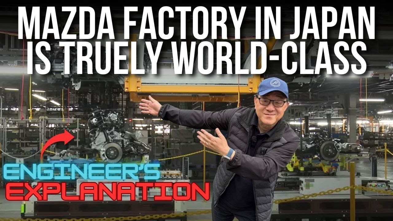 ENGINEER VISITS MAZDA FACTORY IN JAPAN // MOST ADVANCED & FLEXIBLE PLANT IN THE WORLD