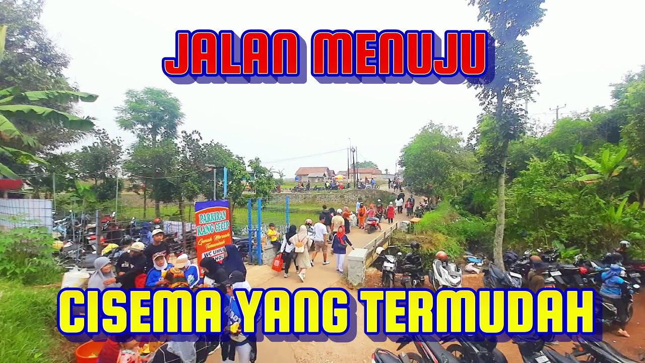 Jalan Menuju Arah ke Cisema Arjasari@GRN3