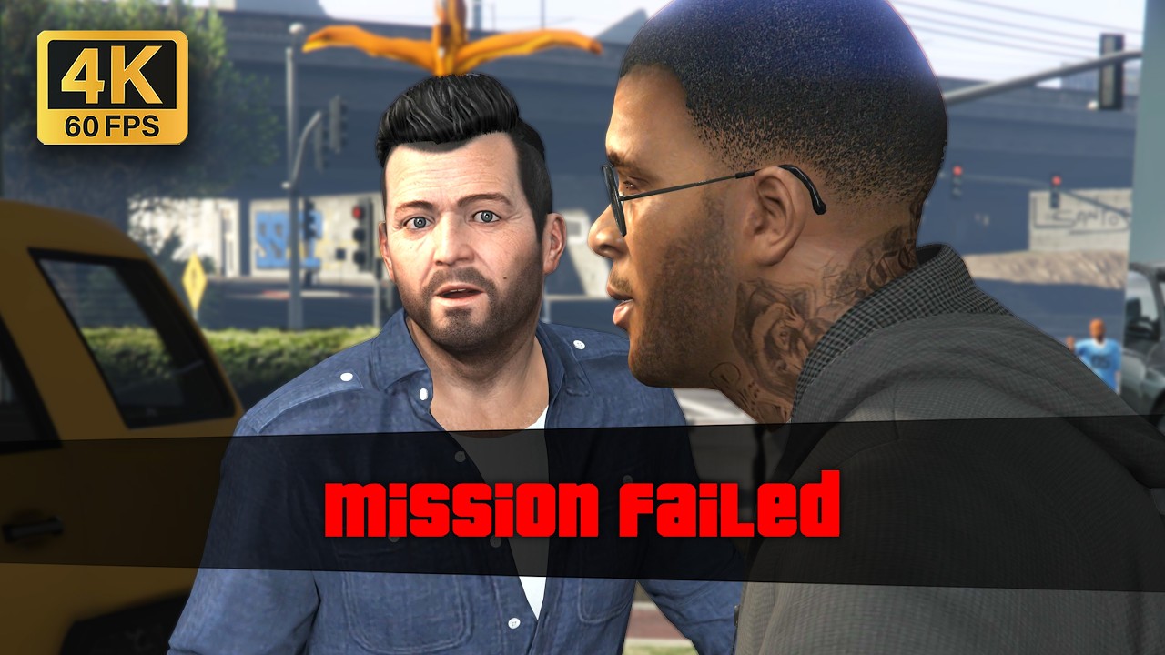 Миссия провалена | Осложнения | GTA 5