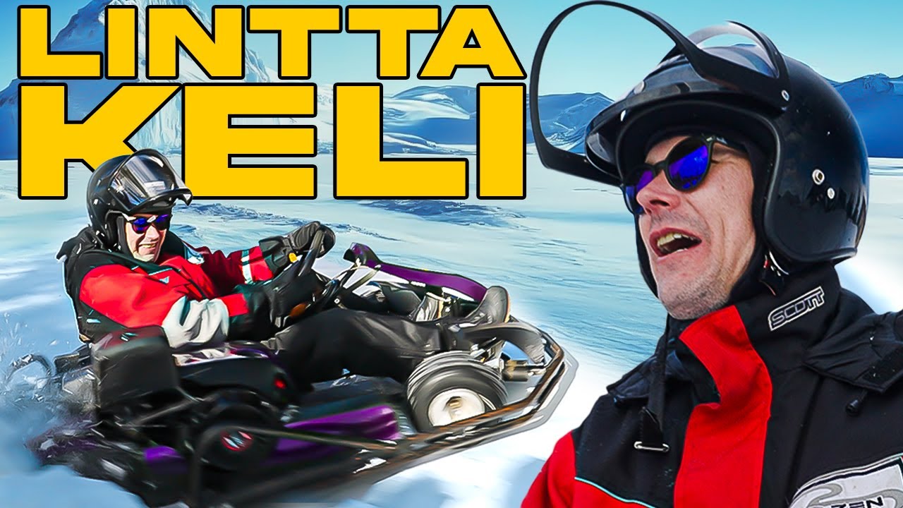 MARIO KART JÄÄLLÄ!! LINTTA KELIT FROZEN RINGILLÄ