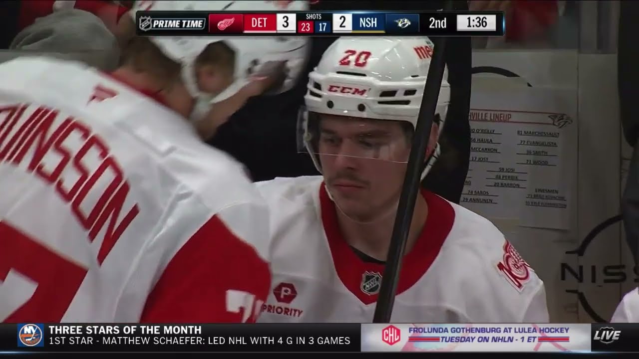 Albert Johansson #20 game 61 Mixtape Vs Nashville