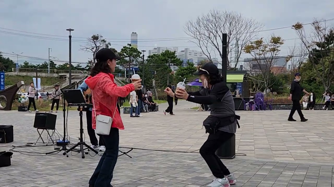 안동역에서[윈곡 진성] 촛대바위 버스킹  춤선에~#cover 다비드권