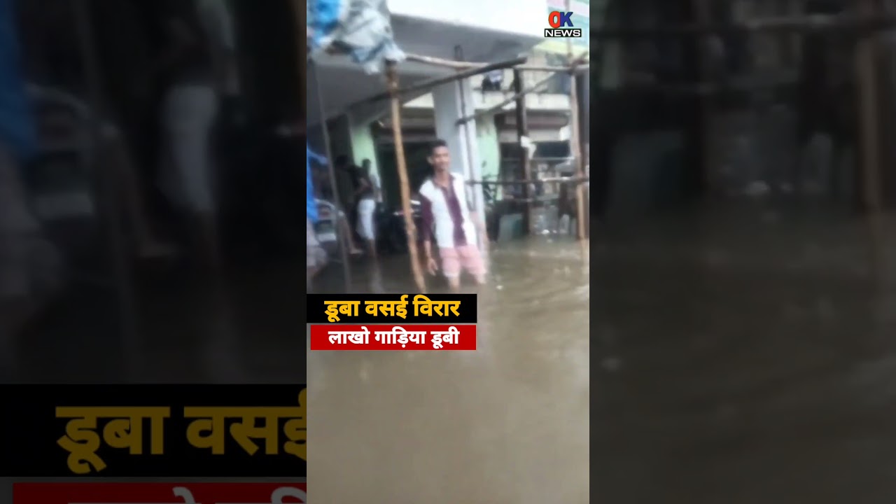 Mumbai Vasai Virar Rain News | Rain Live update | #Vasai | #IMD | #rain  #nalasopara | #Virar