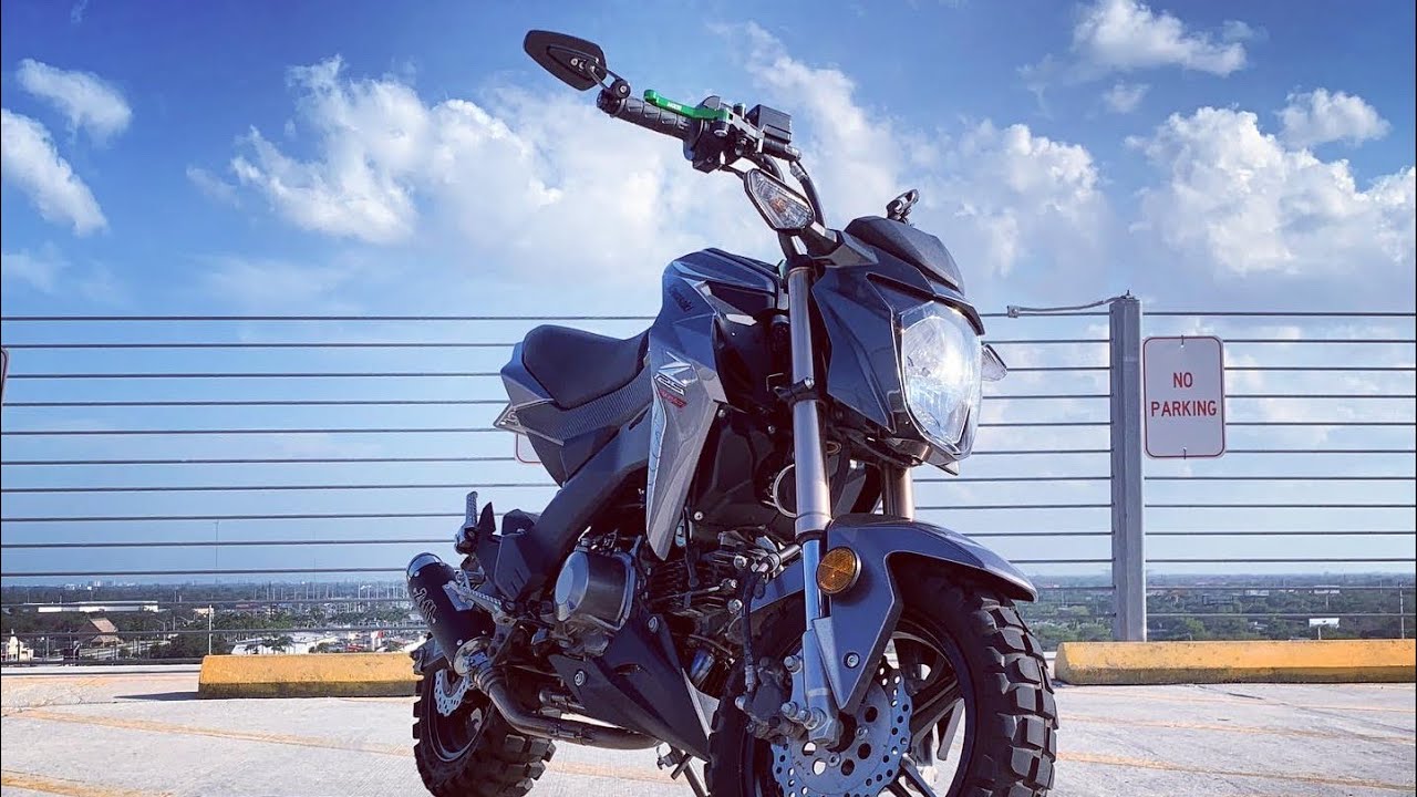 Kawasaki Z125 Pro New Mods! | Intake + Pro Taper Bars | 6-Month Update
