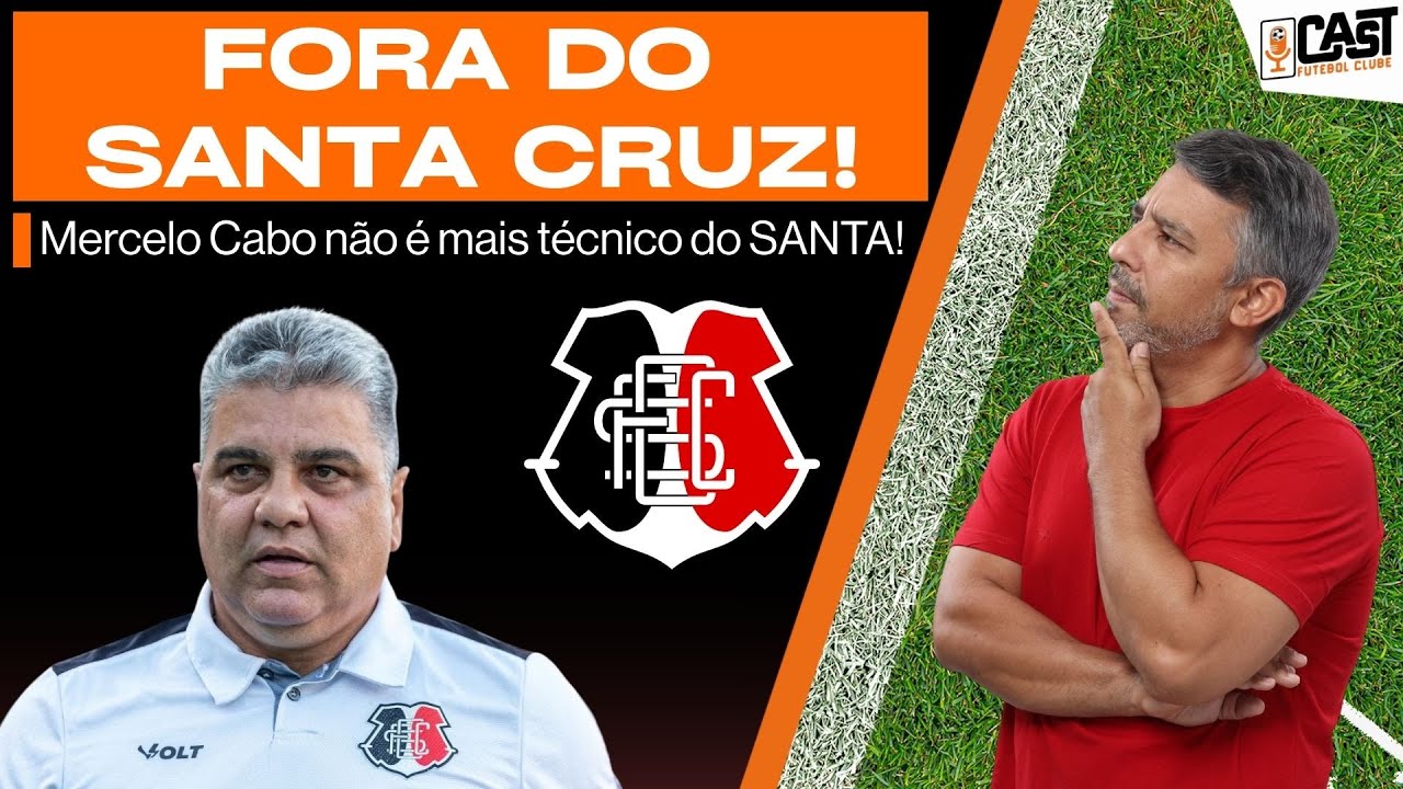 SANTA CRUZ DEMITE TREINADOR! TRICOLOR AGORA VAI EM BUSCA DE NOVO TÉCNICO I CASTFC