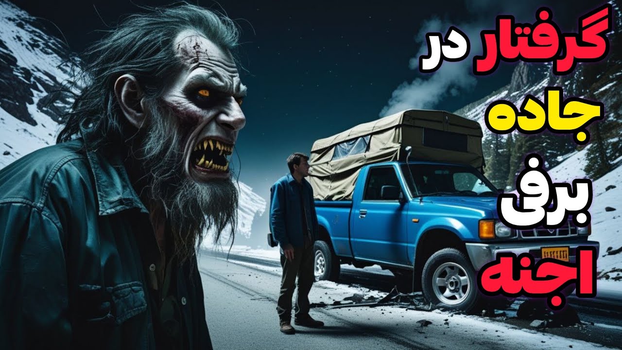 داستان ترسناک گرفتار در جاده برفی اجنه: برای نجات جانم به روستای متروکه اجنه رفتم
