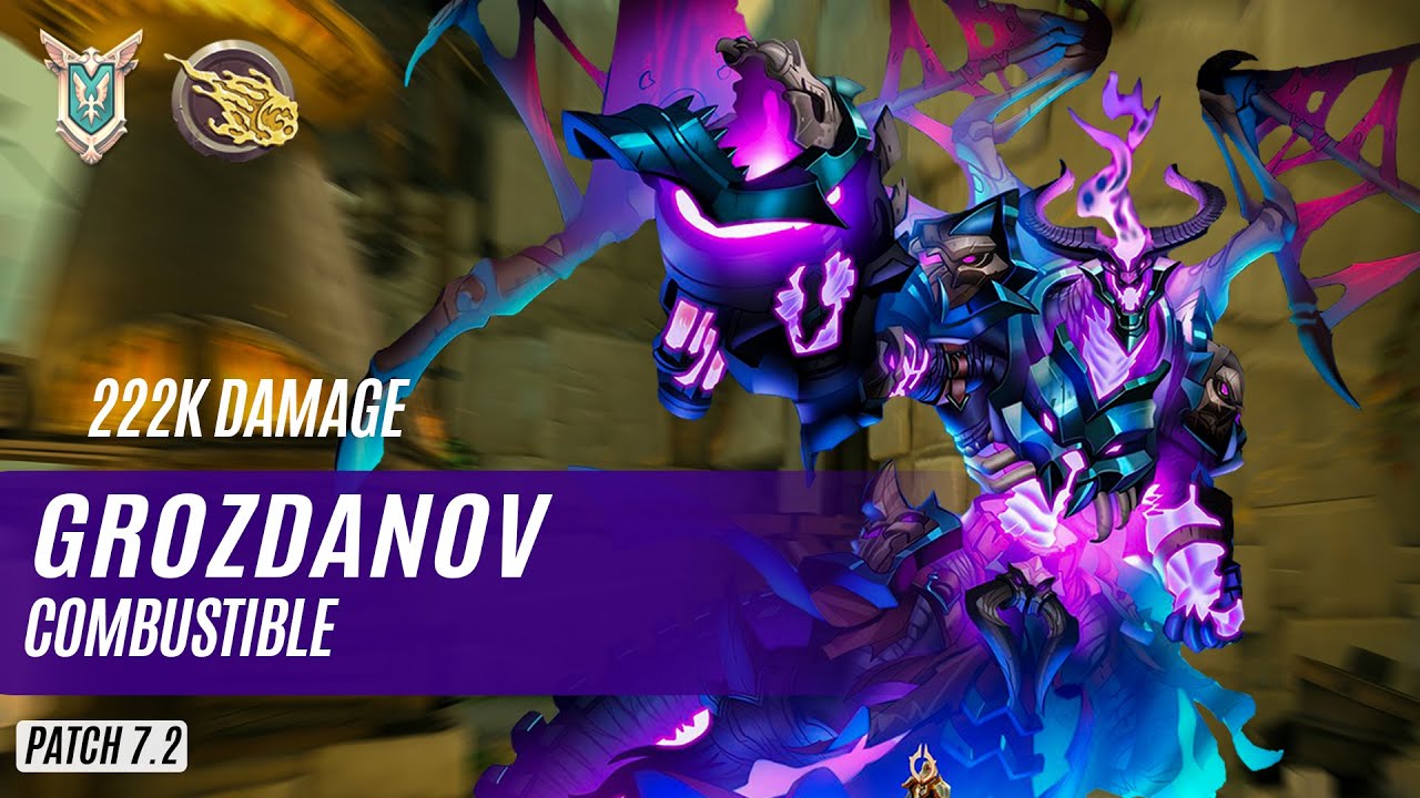 222K DAMAGE grozdanöv DROGOZ PALADINS COMPETITIVE (MASTER) COMBUSTIBLE