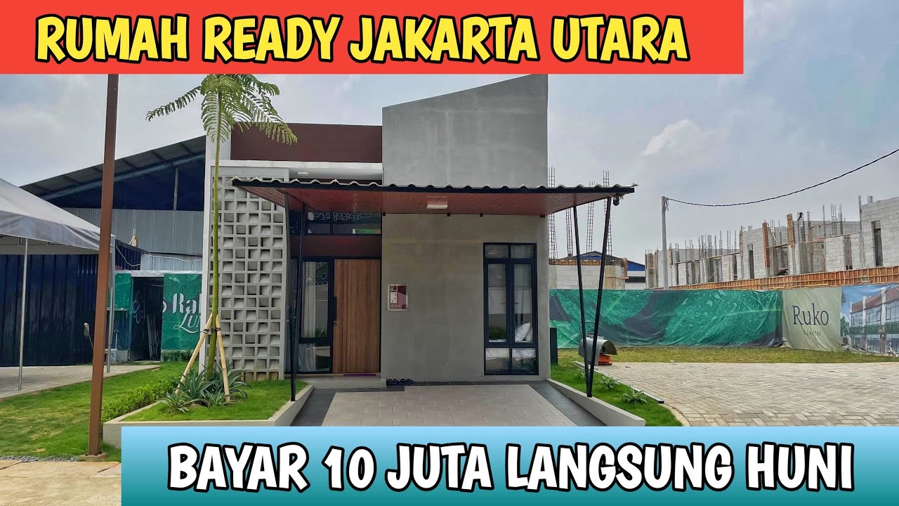Kata Siapa Rumah Jakarta Mahal ? Luas Tanah 72 Meter Tanpa DP | Rahardja Lumiere