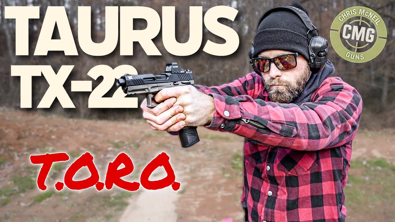 Taurus TX 22 T.O.R.O. - Первые выстрелы!