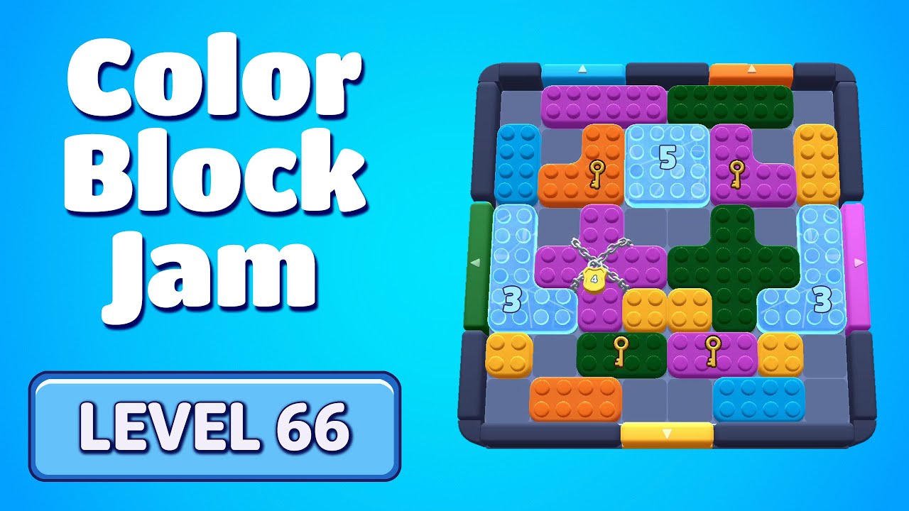 Color Block Jam Level 66 | Every Puzzle Solved! 🎯
