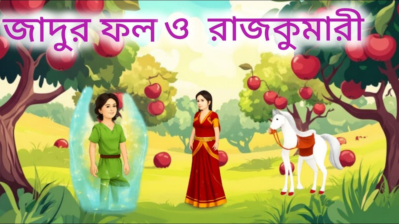 জাদুর ফল ও রাজকুমারী। রূপকথার গল্প। বাংলা মোরাল স্টোরি। ঠাকুরমার ঝুলি Moral story,