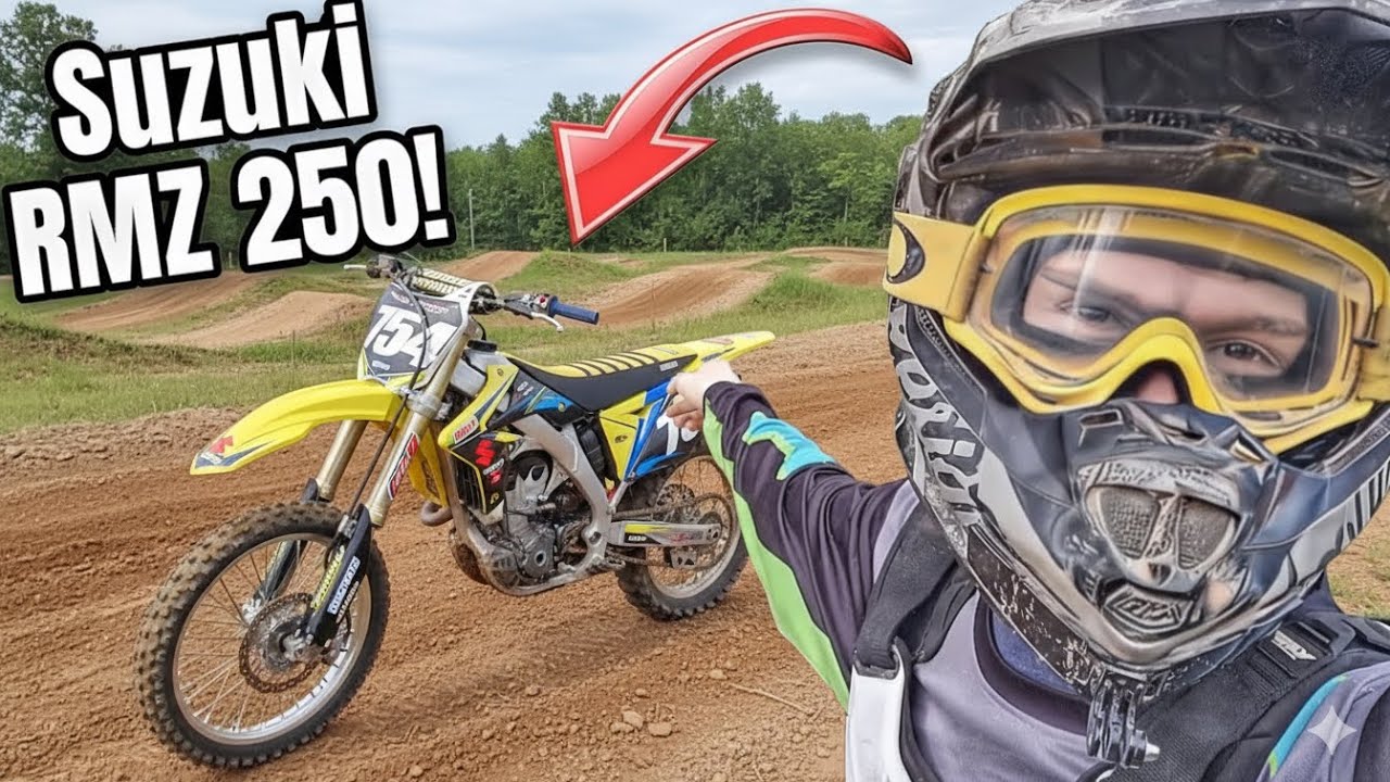 First Ride on Suzuki RMZ 250 after Top End Rebuild!