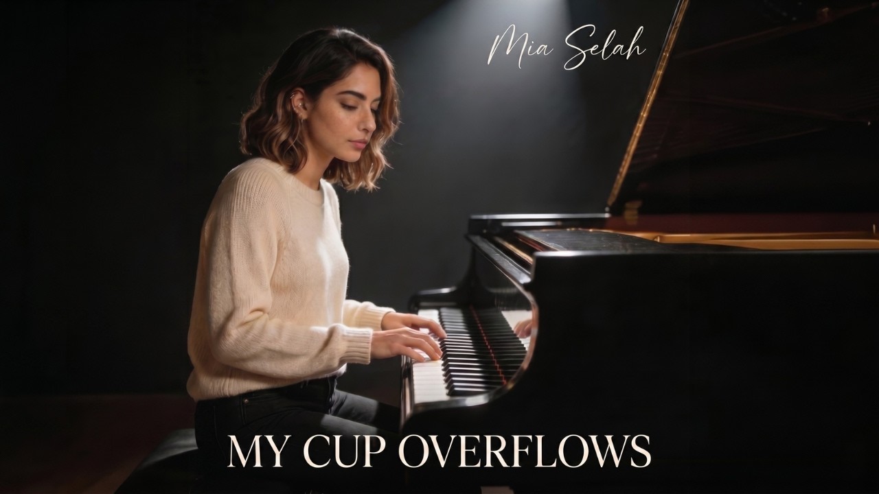 My Cup Overflows (Psalm 23:5) | Christian Worship Lyric Video | Lifted High