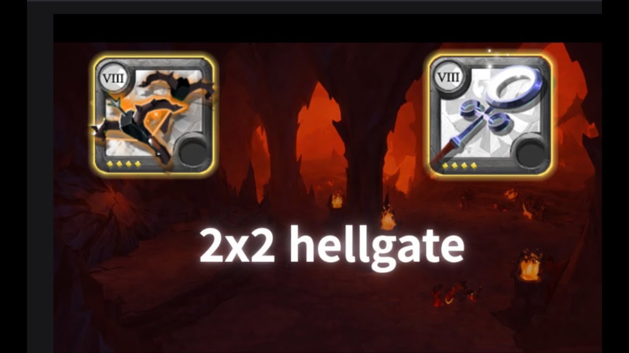 This Build DESTROYS in 2v2 Hellgate (2_) | Albion Online