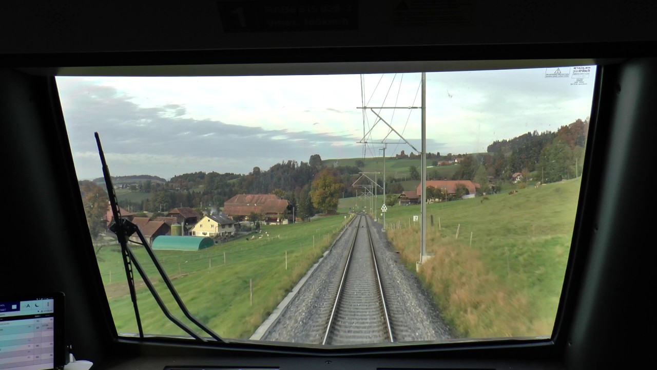 Cab Ride BLS RABe 515 026 Schwarzenburg  - Bern