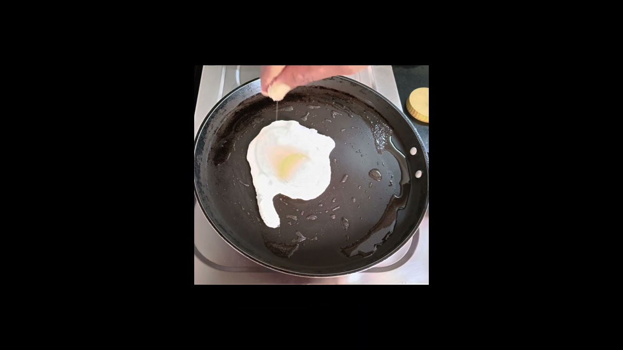 Half Fry Egg #Shortsvideos#Dolfy'sKitchen