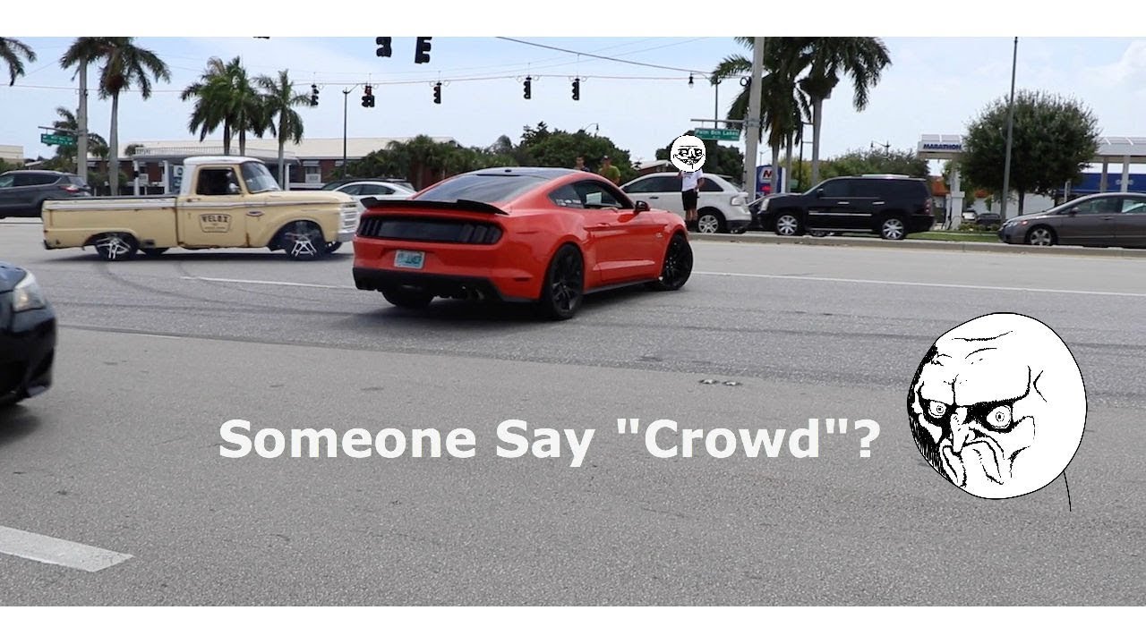 Mustangs Everywhere + Pullouts, Mustang get Sideways Again
