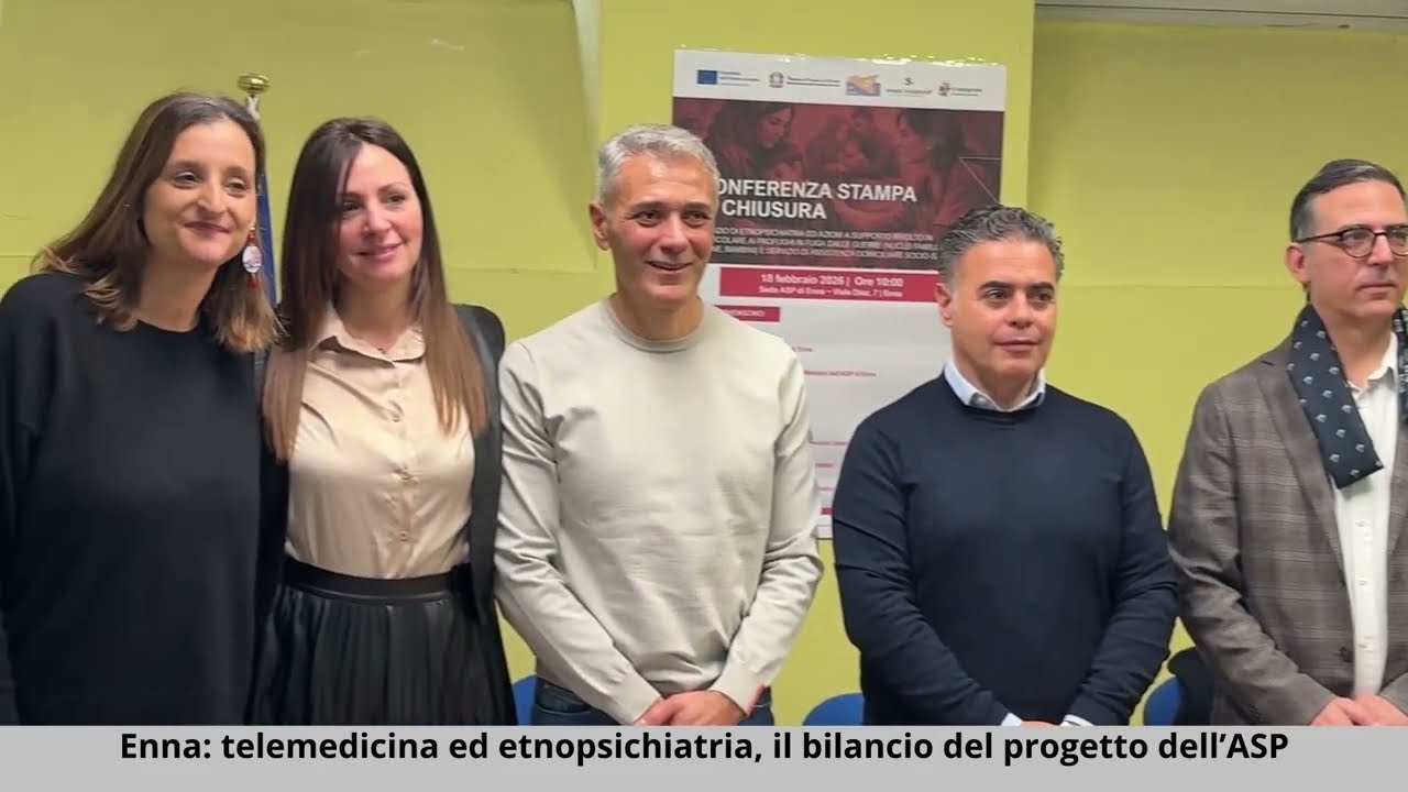 Enna: telemedicina ed etnopsichiatria, il bilancio del progetto dell’ASP