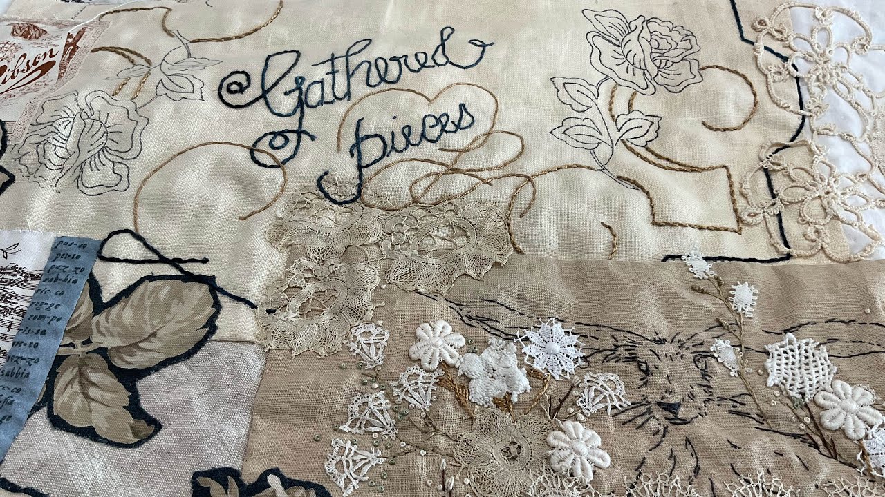 Part 15 Vol 8 Gathered Things #roxyjournalofstitchery #slowstitch 