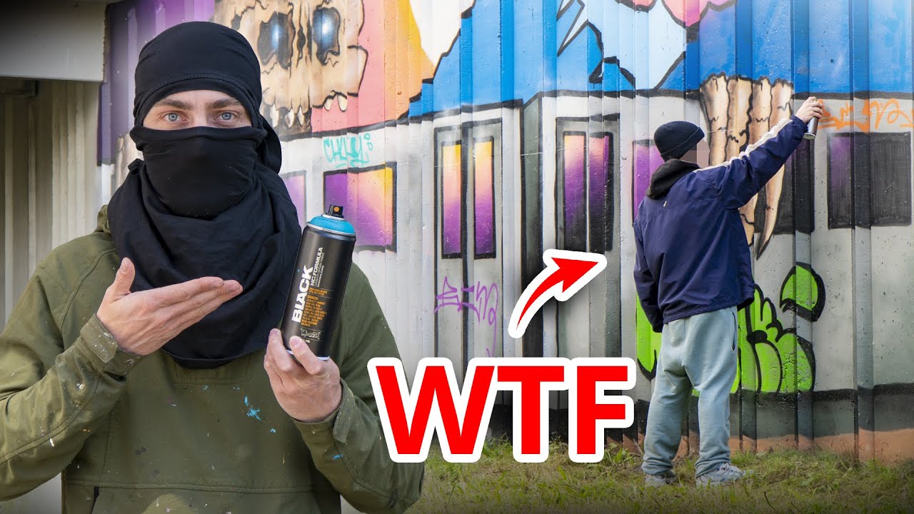 He painted over my MURAL!