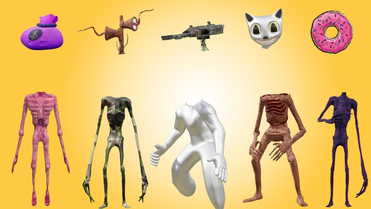 WRONG HEADS, MONEY, SIREN HEAD ROBLOX, SIREN HEAD TANK, CARTOON CAT SNOW, SIREN HEAD DONUT