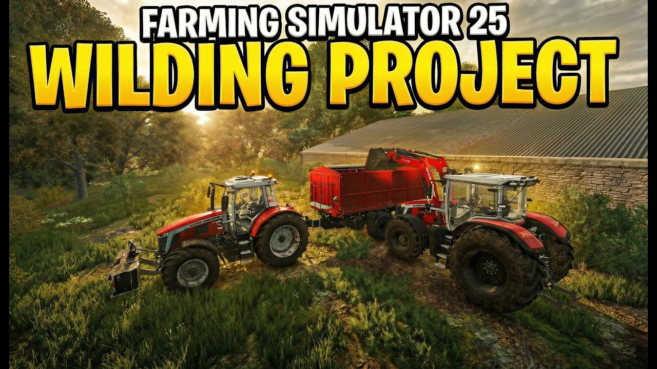 Farming simulator 25 | Saxlingham | Wilding Project