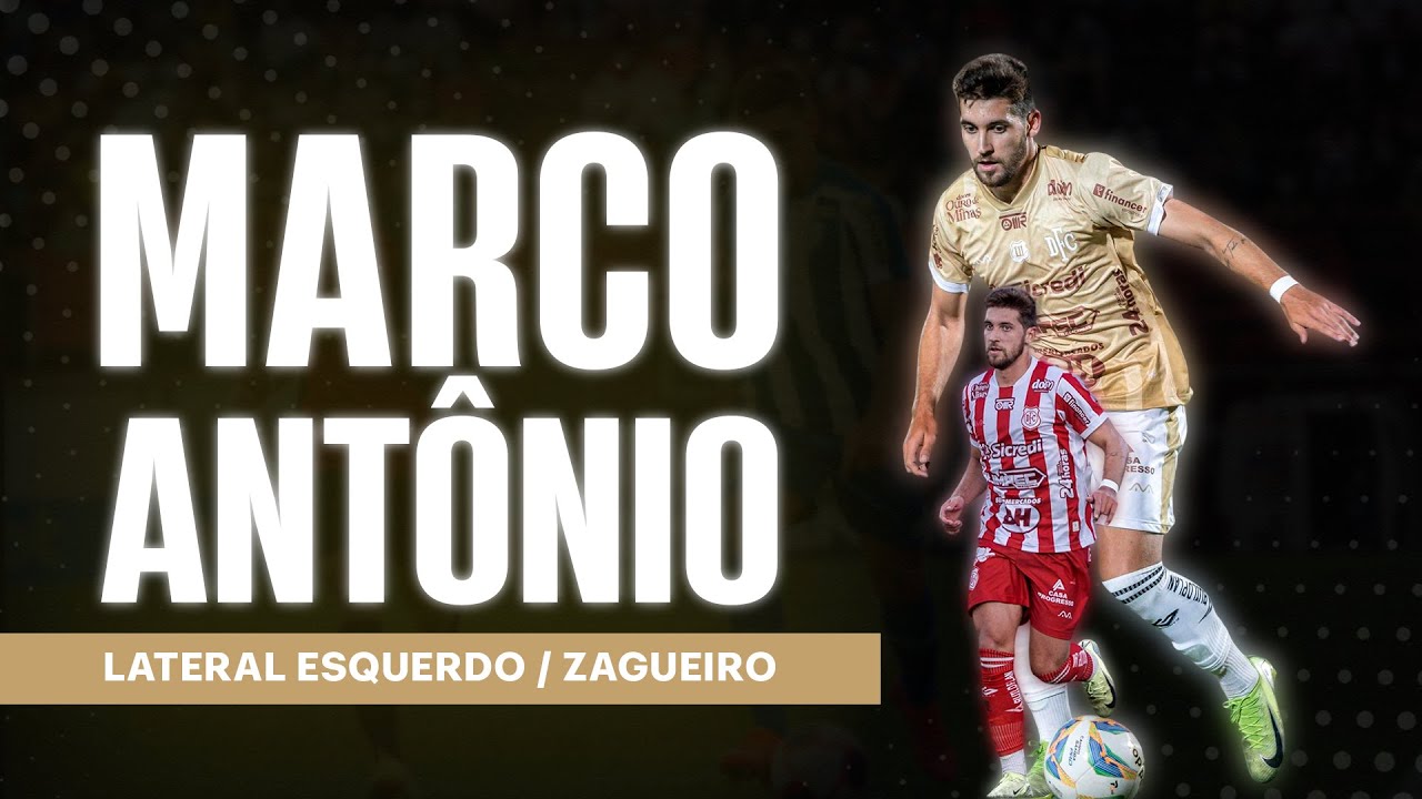 MARCO ANTÔNIO • LATERAL ESQUERDO | ZAGUEIRO • 2001 • TEMPORADA 2025