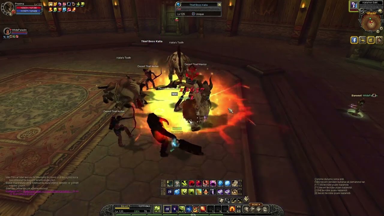 Silkroad Online, Hemera: Unique, Kalia.  Proxima 15DG+15 Spear