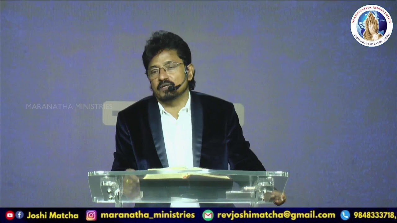 SUNDAY SERVICE LIVE || 15 MARCH 2026 || REV.JOSHI D MATCHA  || MARANATHA MINISTRIES
