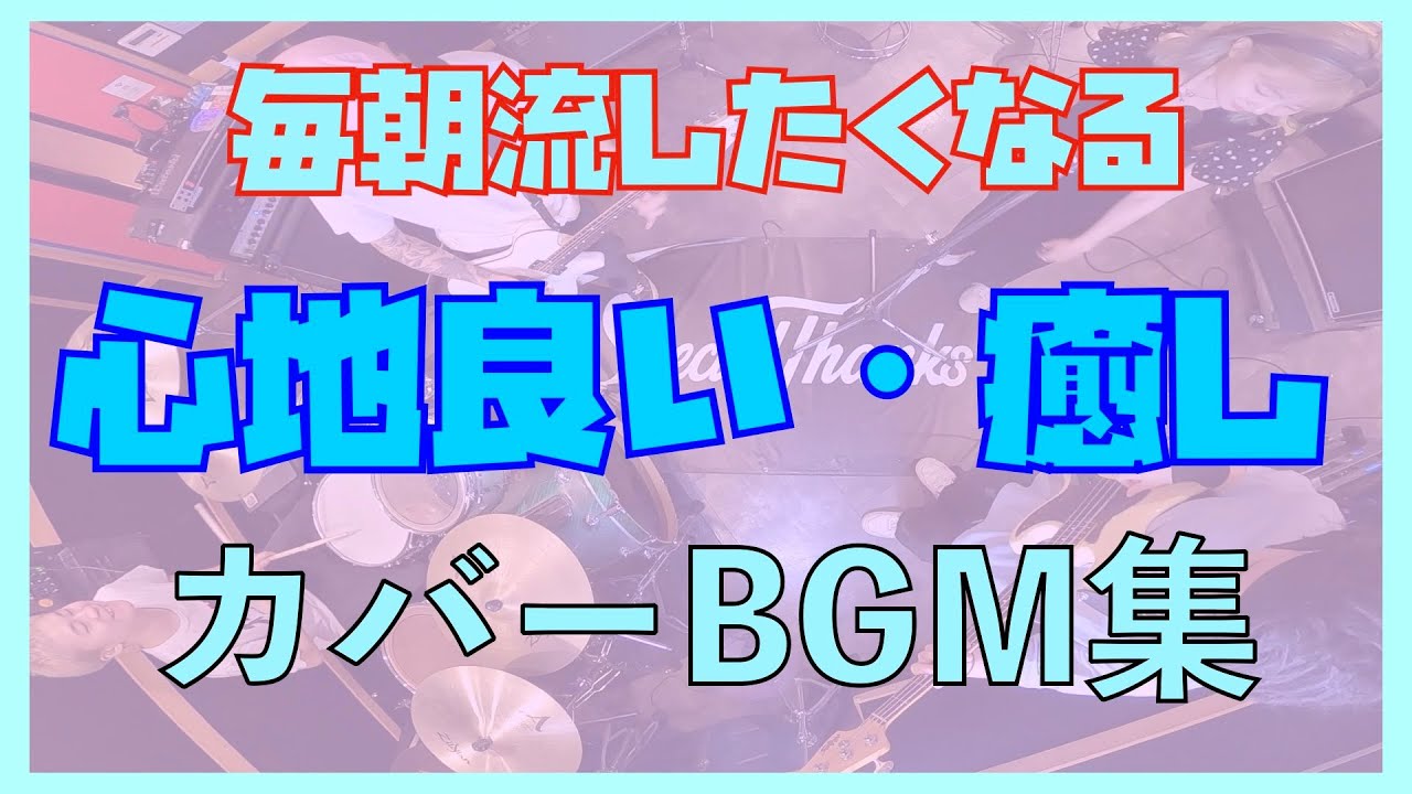 【毎日かけたくなるリラックスカバーBGM集】【パンクカバーメドレー】【作業用BGM】元気になれる / 癒し /