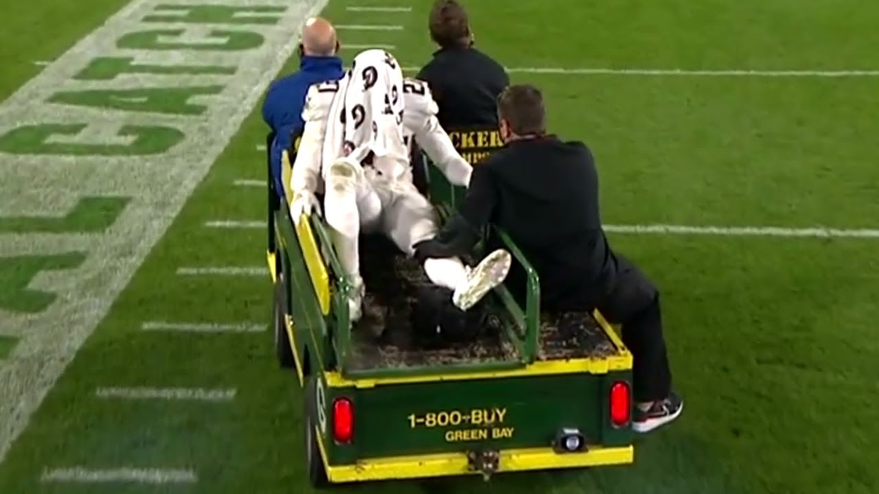 Damontae Kazee Serious Injury | Falcons vs. Packers | NFL Week 4