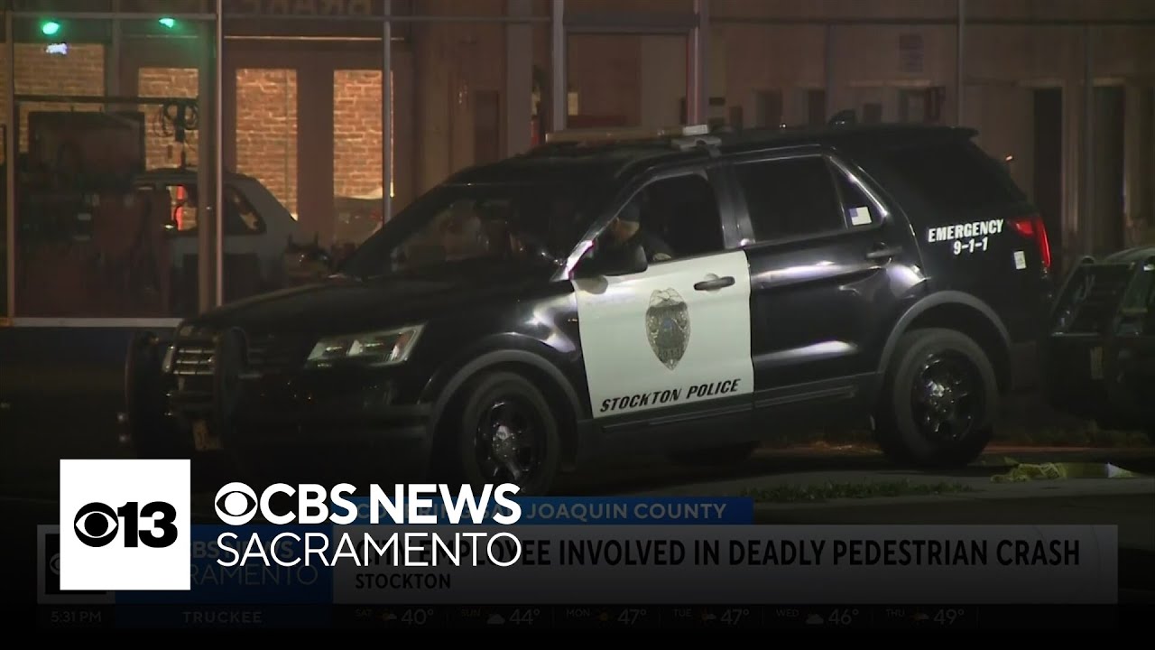 Latest on Stockton city employee's involvement in deadly pedestrian crash
