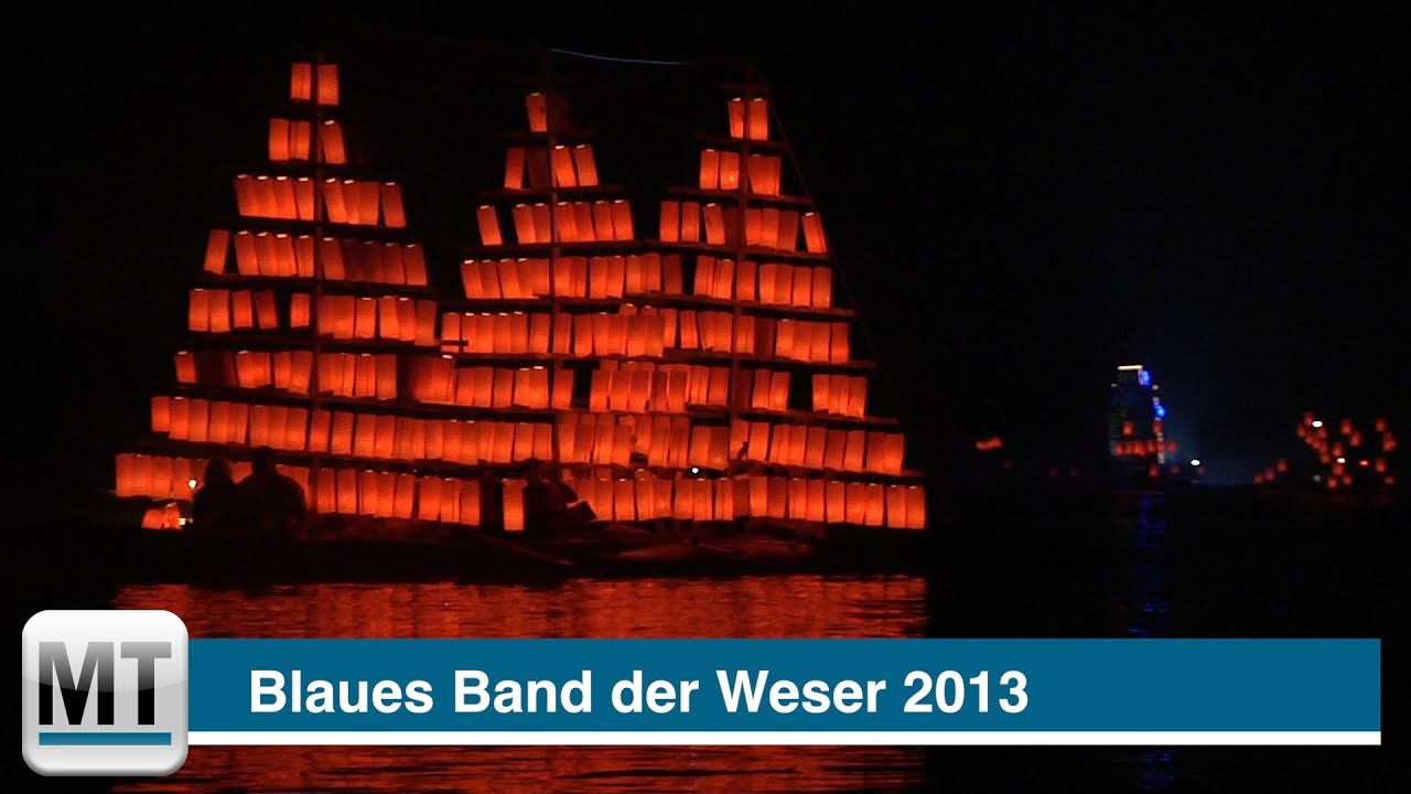 Blaues Band der Weser 2013