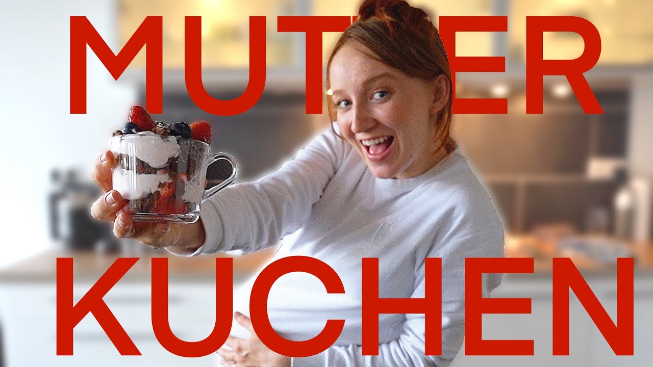 (Mutter) Kuchen backen - Vegane Biskuitrolle mit Erdbeeren mal anders