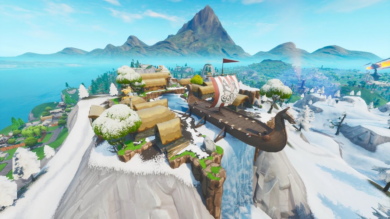 Fortnite Viking Village tour