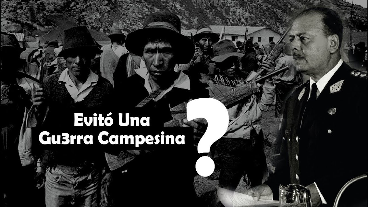 REFORMA SOCIAL: &iquest;Qu&eacute; hubiera pasado si Velazco no hacia la reforma agraria?