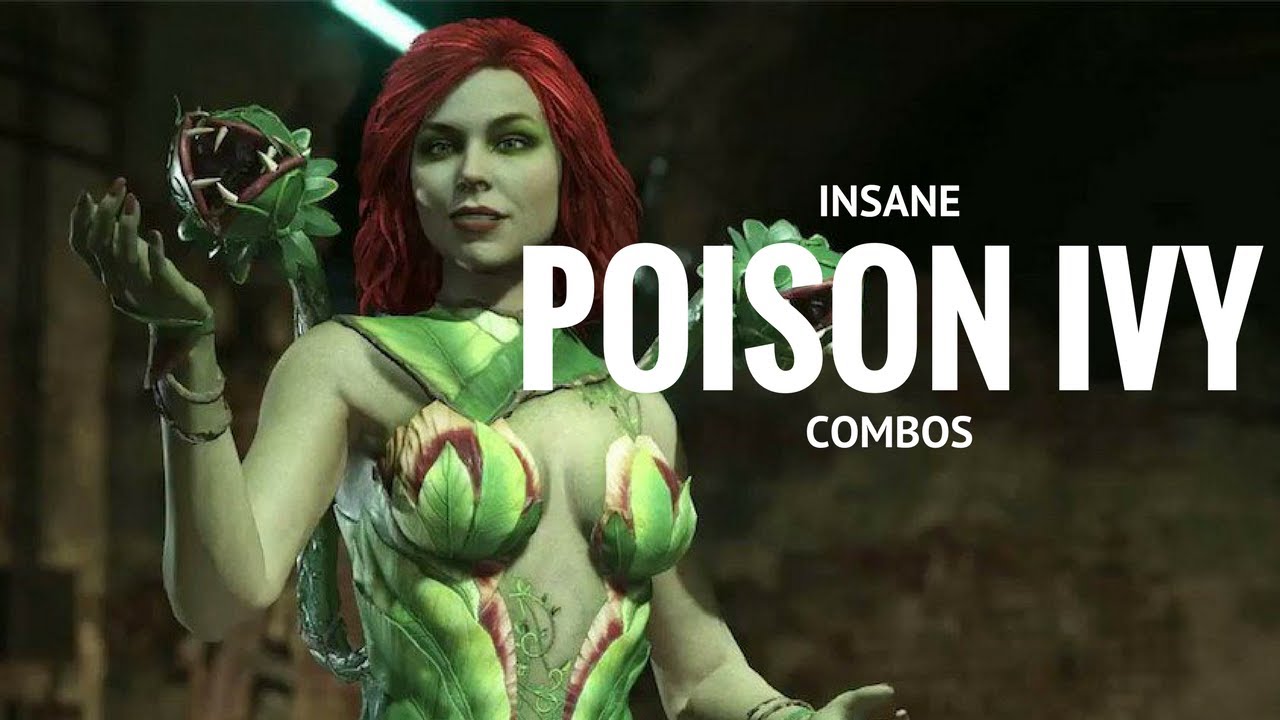 INSANE POISON IVY COMBOS!!-Injustice 2