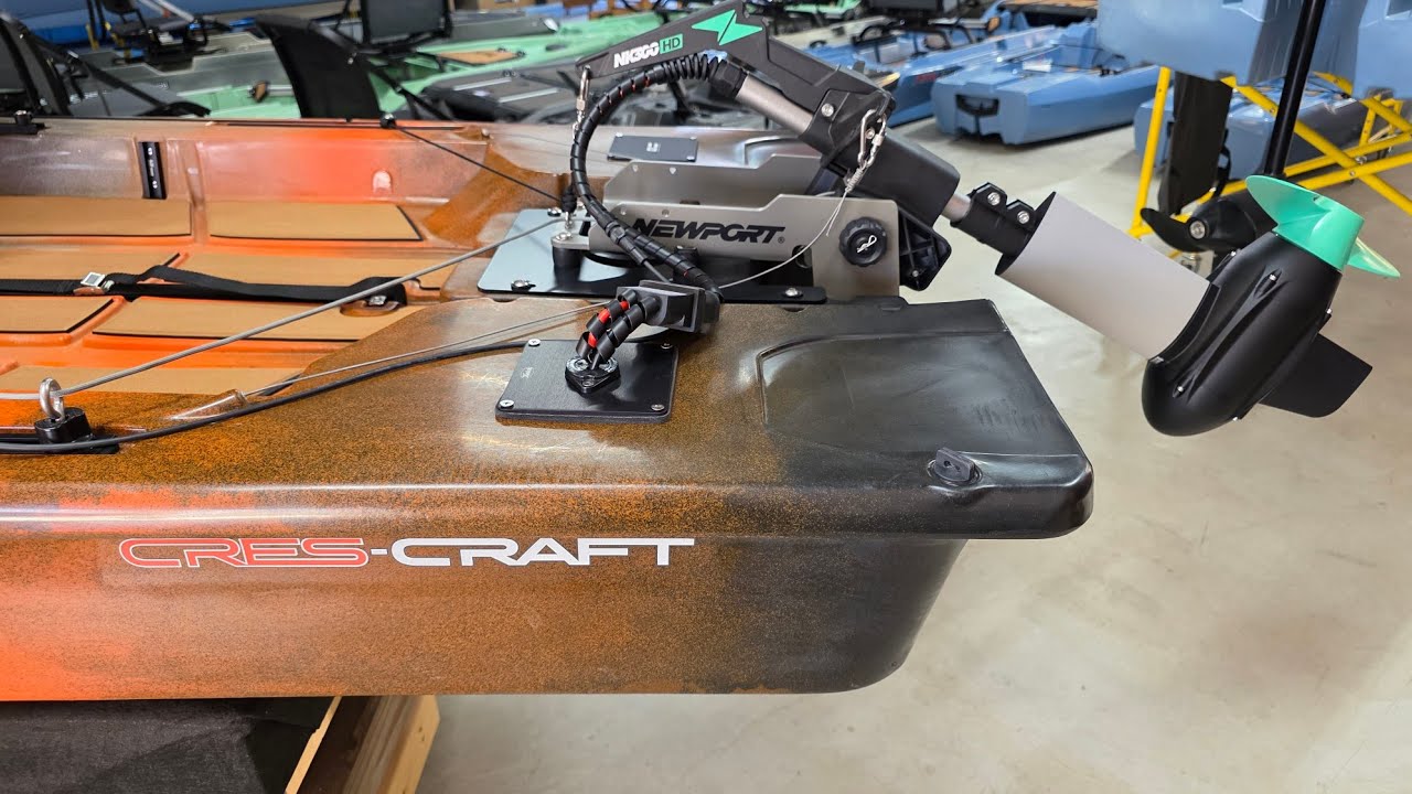 Простые модификации для лодок Cres-Craft Crescent (Ketch, Garmin, Newport, NuCanoe)