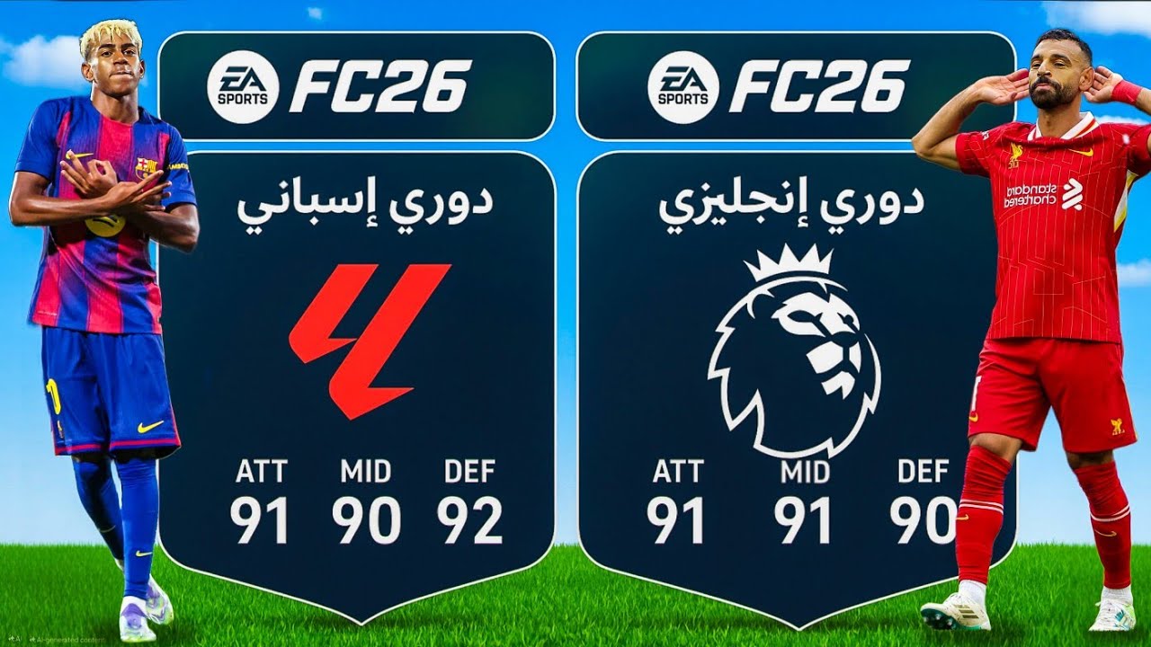 نجوم الدوري الإسباني × نجوم الدوري الإنجليزي 🔥