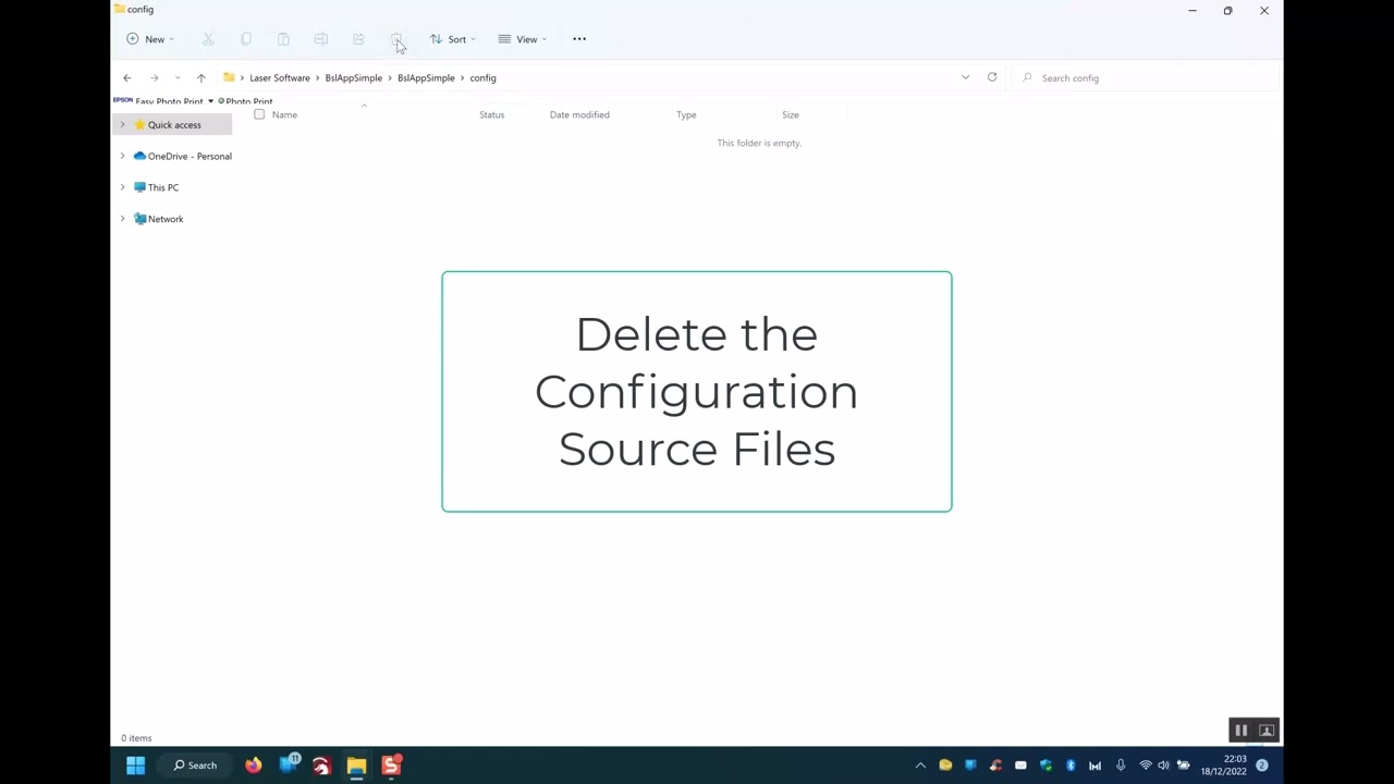 Reset SeaCAD, BslAppSimple and Mr Carve to default settings