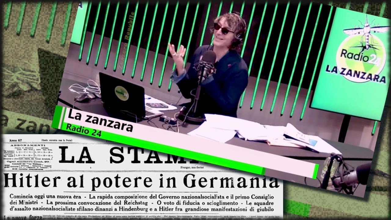 Sandro da Milano e i complotti della Storia, da Hitler a oggi - La Zanzara 13.10.2022