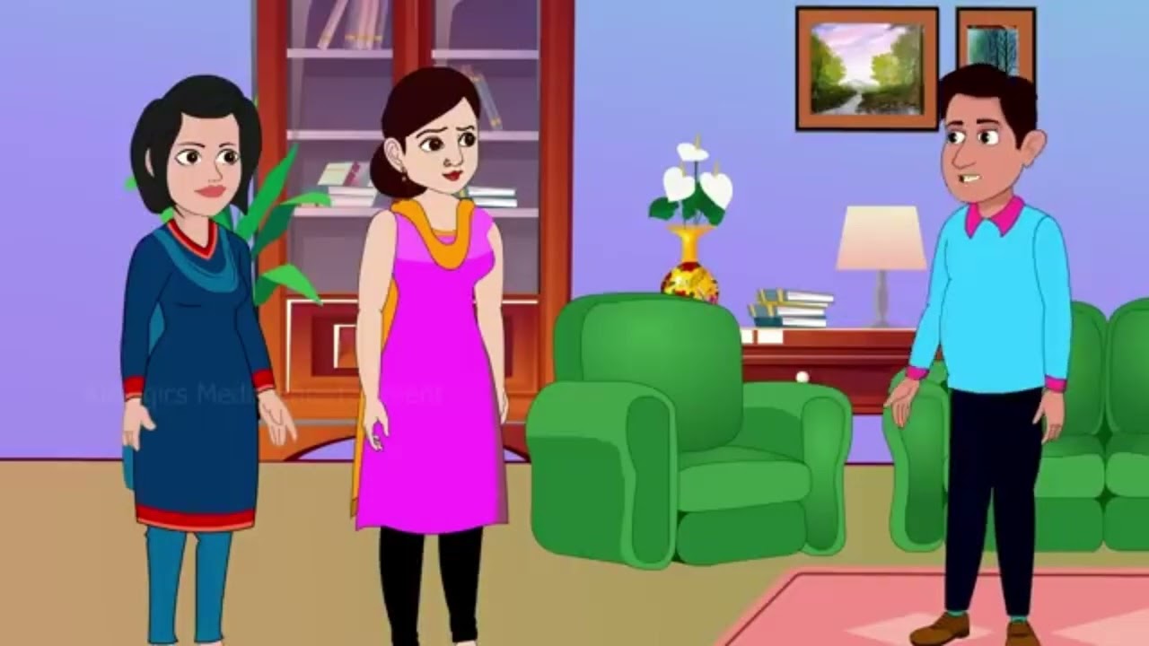 3 बहन और लालची भाभी | Mazedar Hindi Kahani | Funny Moral Story