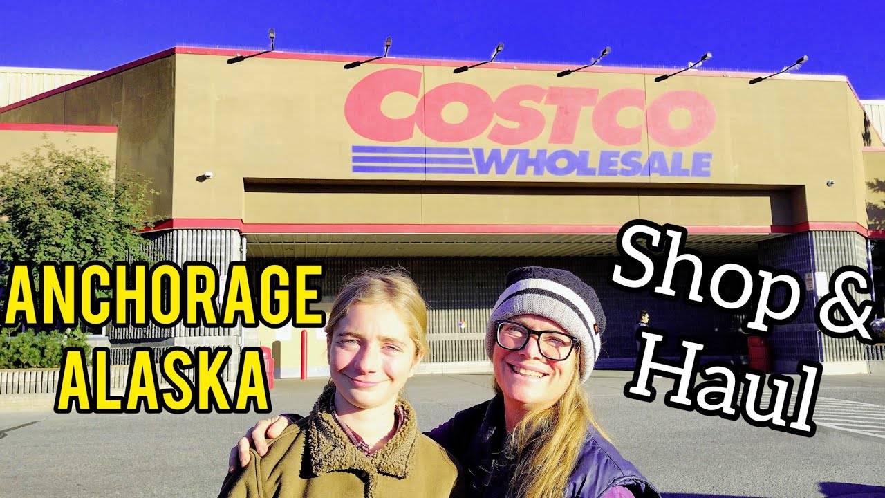 FUN Supply Run in ALASKA! Anchorage COSTCO, Herb store, Lowes, & more!