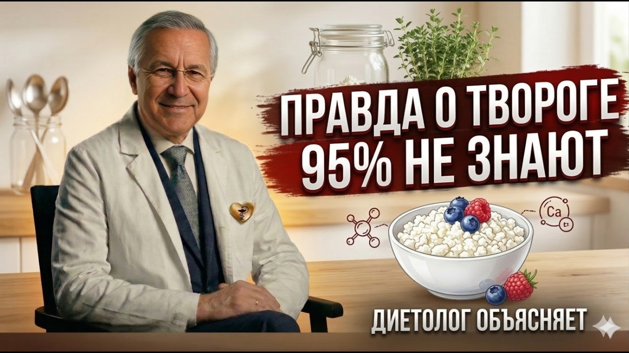 ПРАВДА О ТВОРOГЕ! Кому категорически нельзя есть его утром