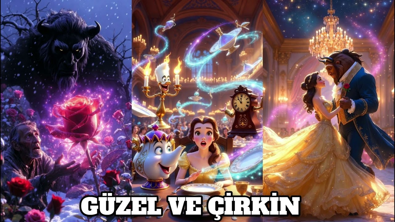 GÜZEL VE ÇİRKİN / MASAL DİNLE / ÇOCUK MASALLARI / UYKU ÖNCESİ MASALLAR