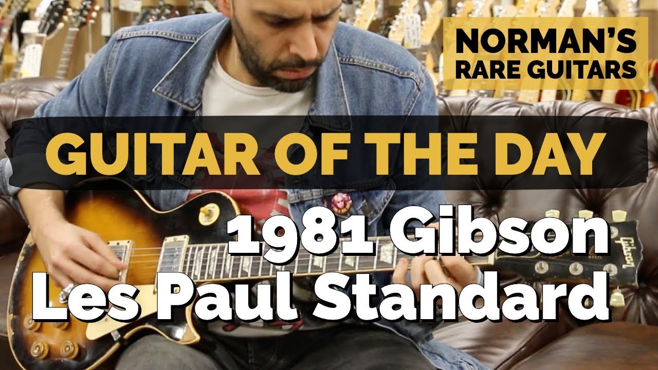 Guitar of the Day: 1981 Gibson Les Paul Standard | Norman's Rare Guitars