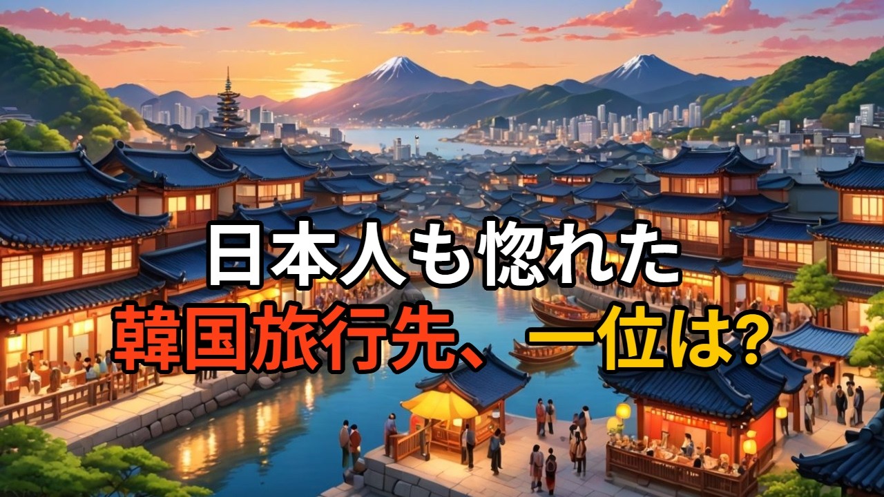 日本人が好む韓国の都市: ベスト5 ＃自由旅行、＃韓国、＃韓国旅行、＃ソウル、＃プサン、＃済州島、＃慶州、＃水原、　＃釜山